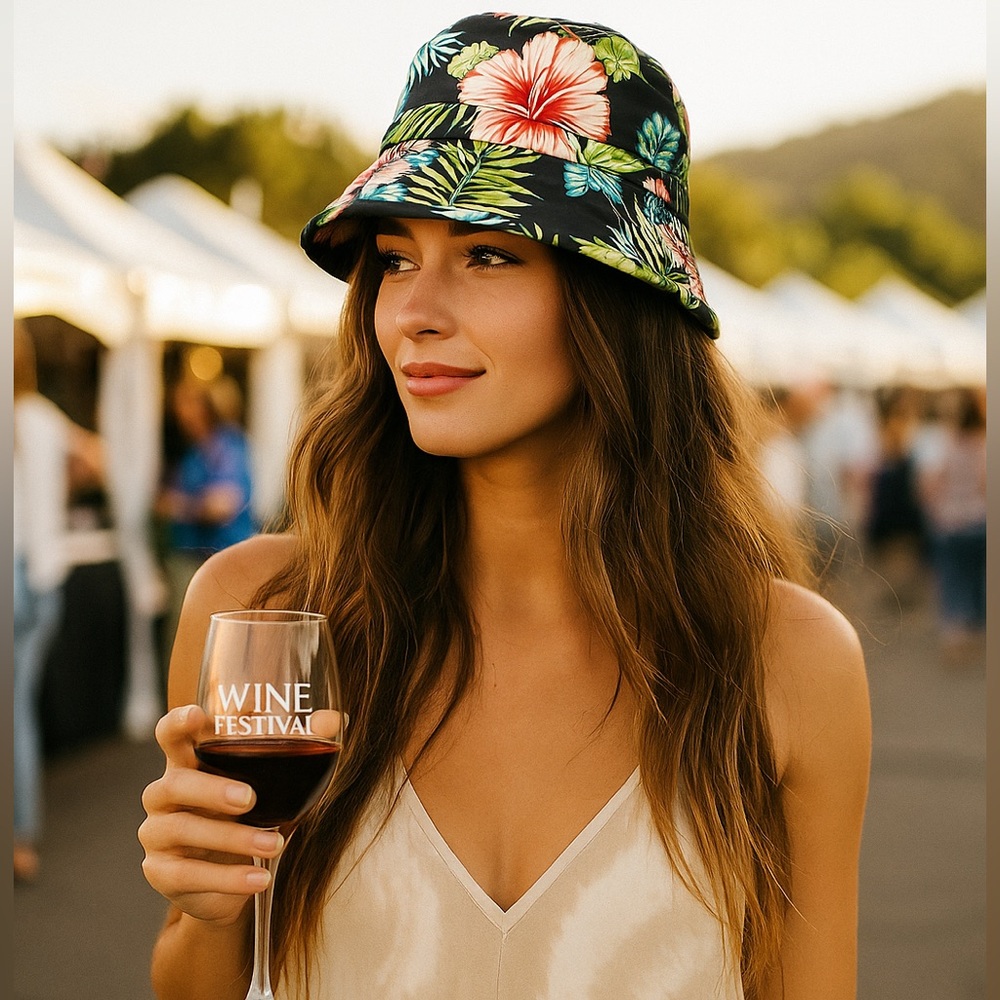 Urban Pipeline Floral Bucket Hat
